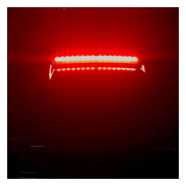 Custom Dynamics High Mount LED Light, Black Red - 14-24 Touring & Trike Taillights Led Custom Dynamics