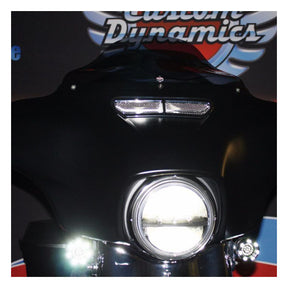 Custom Dynamics LED lighted vent insert FAIRING ACCENTS Custom Dynamics