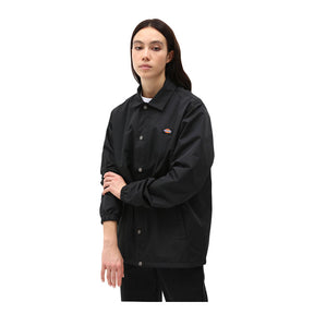 Dickies Oakport Coach Jacket, Black Jackets Dickies
