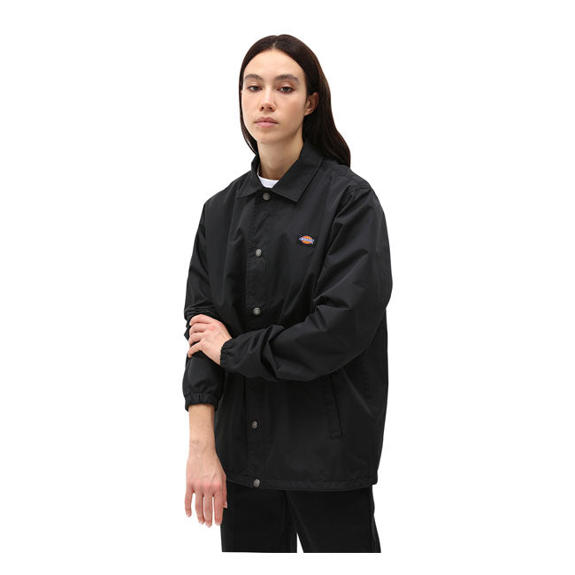 Dickies Oakport Coach Jacket, Black Jackets Dickies