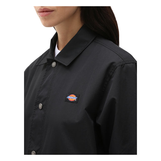 Dickies Oakport Coach Jacket, Black Jackets Dickies