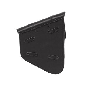MCS, full leather swing arm bag left, 9 liter. Black TOURING LUGGAGE Mcs