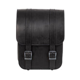 MCS, full leather swing arm bag left, 9 liter. Black TOURING LUGGAGE Mcs