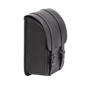 MCS, full leather swing arm bag left, 9 liter. Black TOURING LUGGAGE Mcs