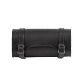 MCS, ''square'' leather tool bag black TOOLROLLS Mcs