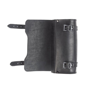 MCS, ''square'' leather tool bag black TOOLROLLS Mcs