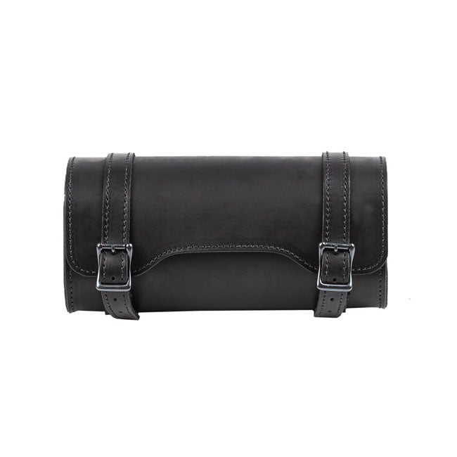 MCS, ''square'' leather tool bag black TOOLROLLS Mcs