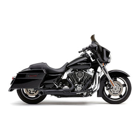 Cobra Exhaust 2:1 W/Tip Blk Flh Full Exhaust System Cobra