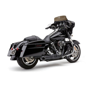 Cobra Exhaust 2:1 W/Tip Blk Flh Full Exhaust System Cobra