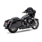 Cobra Exhaust 2:1 W/Tip Blk Flh Full Exhaust System Cobra