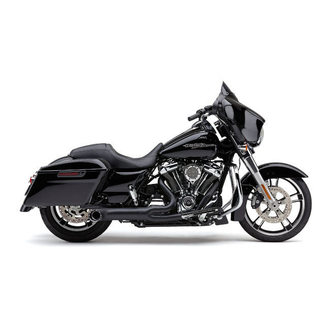 Cobra Exhaust 2:1 W/Tip Blk Flh Full Exhaust System Cobra