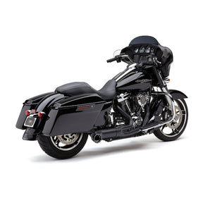 Cobra Exhaust 2:1 W/Tip Blk Flh Full Exhaust System Cobra