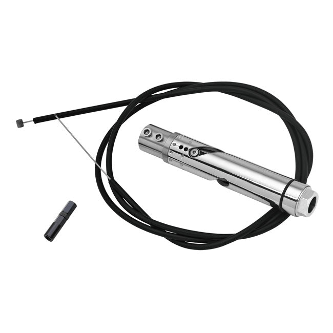 Mueller Motorcycle Ag Throttle With Interior Wiring For 1" Handlebars Internal Throttles Mueller Motorcycle Ag