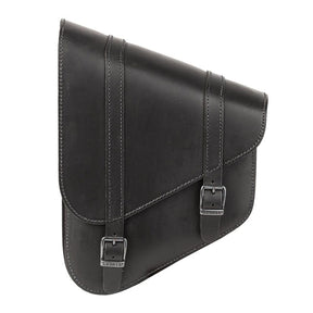 MCS, full leather swingarm bag left, 6.5 liter. Black TOURING LUGGAGE Mcs