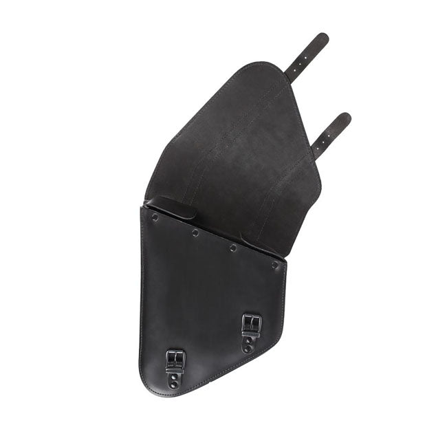 MCS, full leather swingarm bag left, 6.5 liter. Black TOURING LUGGAGE Mcs