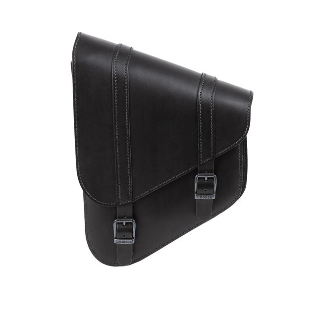 MCS, full leather swingarm bag left, 6.5 liter. Black TOURING LUGGAGE Mcs
