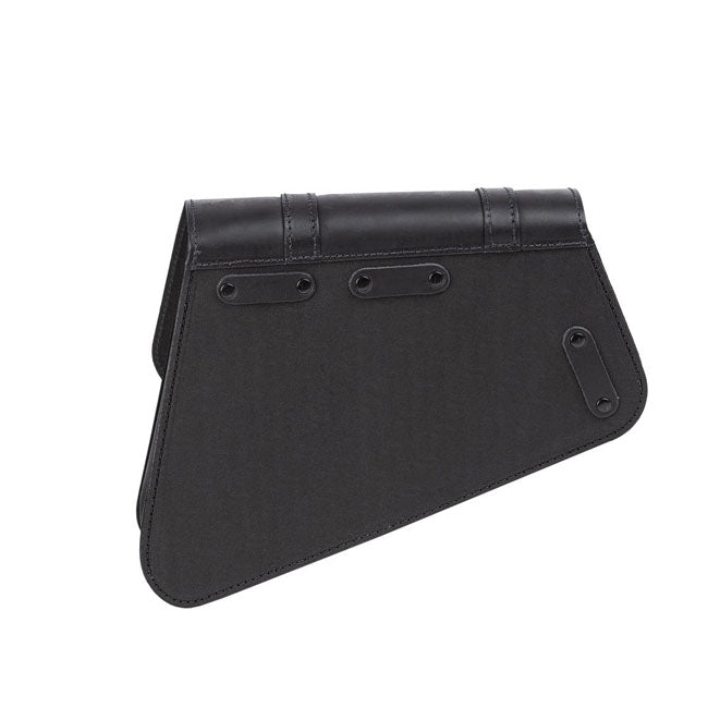 MCS, leather swingarm bag left, 6.5 liter. Black TOURING LUGGAGE Mcs