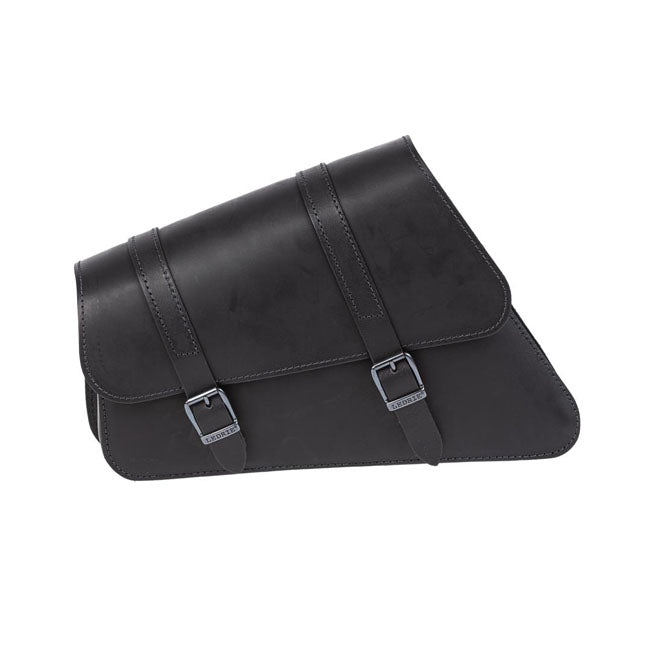 MCS, leather swingarm bag left, 6.5 liter. Black TOURING LUGGAGE Mcs