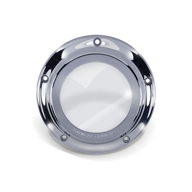 Barnett, clear derby cover. Chrome Derby Cover Barnett