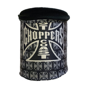 WCC OG Logo Winter Fleece Tube, Black Tunnel West Coast Choppers