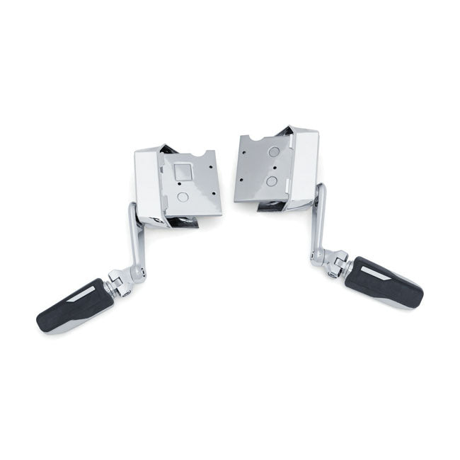 Kuryakyn, Omni cruise mounts with pegs. Chrome FOOTPEGS MOUNTS Kuryakyn