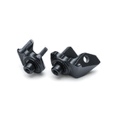 Kuryakyn, Splined peg adapters. Satin black FOOTPEGS BRACKETS Kuryakyn