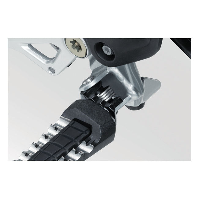 Kuryakyn, Splined peg adapters. Satin black FOOTPEGS BRACKETS Kuryakyn