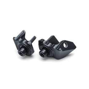 Kuryakyn, Splined peg adapters. Satin black FOOTPEGS BRACKETS Kuryakyn