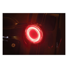 Kuryakyn, Rear tracer LED turn signal insert set. smoke lens TURN SIGNALS Kuryakyn