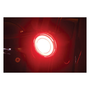 Kuryakyn, Rear tracer LED turn signal insert set. smoke lens TURN SIGNALS Kuryakyn