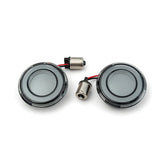 Kuryakyn, Rear tracer LED turn signal insert set. smoke lens TURN SIGNALS Kuryakyn