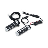 Kuryakyn, Heated ISO grips. Chrome GRIPS HEATERS Kuryakyn