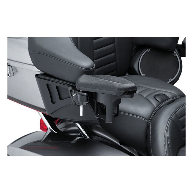 Kuryakyn, Passenger armrest set. Gloss black ARMRESTS Kuryakyn