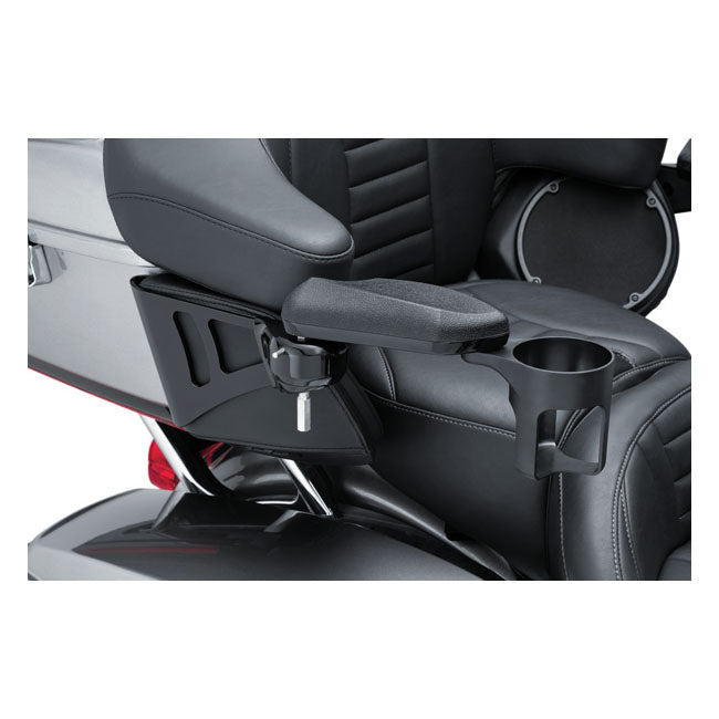 Kuryakyn, Passenger armrest set. Gloss black ARMRESTS Kuryakyn
