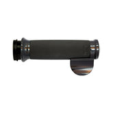 Avon Custom Contour grips, black anodized/black rubber GRIPS Avon Grips