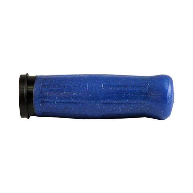 Avon Old School grips coke bottle look, blue sparkle GRIPS Avon Grips
