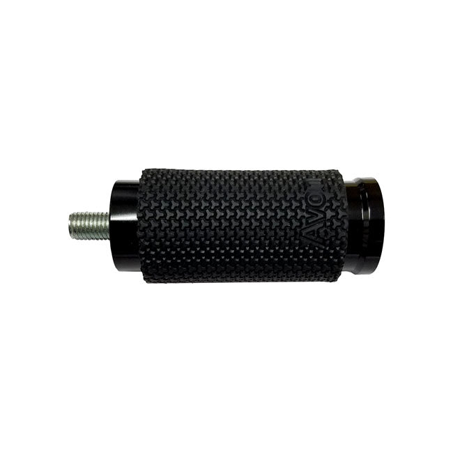 Avon shift / brake peg Memory foam, black anodized Shifter Peg Avon Grips