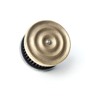 Wannabe Choppers, Wanna Sucker ''Wave'' Air Cleaner. Brass Air Cleaner Wannabe Choppers