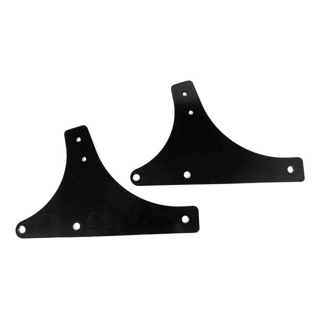 Westland Customs, sissy bar side plates. Black SISSY BARS SIDE PLATES Westland Customs