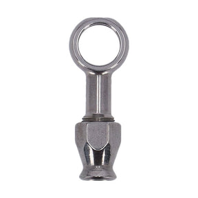 Goodridge, 7/16" (11mm) banjo fitting straight. Stainless BANJO BOLTS Goodridge