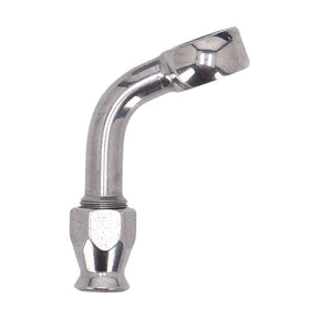 Goodridge, 3/8" (10mm) banjo fitting 70 degree bend. SS BANJO BOLTS Goodridge