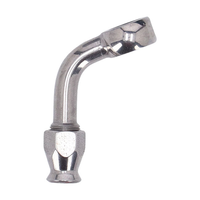 Goodridge, 3/8" (10mm) banjo fitting 70 degree bend. SS BANJO BOLTS Goodridge
