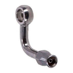 Goodridge, 3/8" (10mm) banjo fitting 90 degree side bend BANJO BOLTS Goodridge