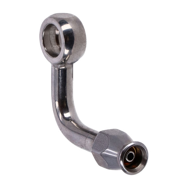 Goodridge, 3/8" (10mm) banjo fitting 90 degree side bend BANJO BOLTS Goodridge