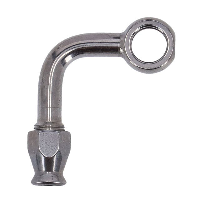 Goodridge, 3/8" (10mm) banjo fitting 90 degree side bend BANJO BOLTS Goodridge