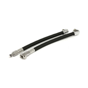 Goodridge, QD fuel crossover line black braided textile Fuel Line Goodridge