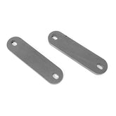 Westland Customs, Flat Steel Tabs 3x25x100mm. 8.5mm Holes Frames Brackets Westland Customs
