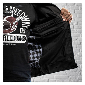 Holy Freedom Prison Jacket Black/Off White Jackets Male Holy Freedom