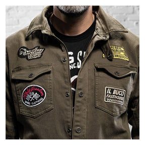 Holy Freedom Lieutenant jacket military green JACKETS MALE Holy Freedom