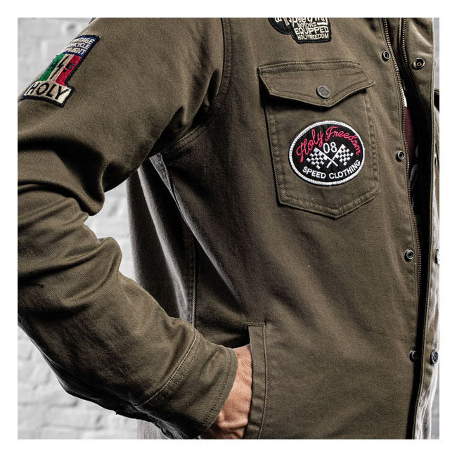Holy Freedom Lieutenant jacket military green JACKETS MALE Holy Freedom